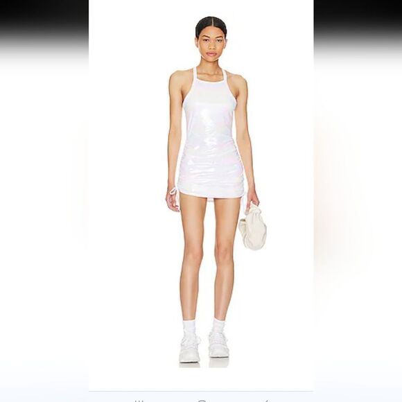 NWT Foil Iridescent Victory Dress Medium NWT - Picture 1 of 10